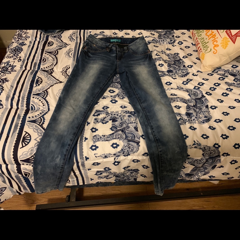 Acid wash jeans!